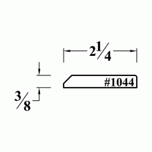 1044 Scribe Molding