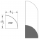 1047 Quarter Round Column Molding