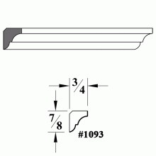 1093 Wood Cove Molding