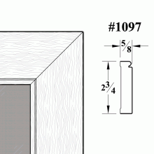 1097 Wood Casing Molding