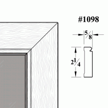 1098 Wood Casing Molding