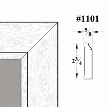 1101 Wood Casing Molding