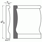 1177 Drawer Front Molding