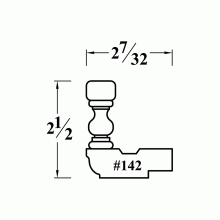 142 Plate Display Molding
