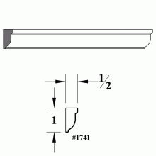 1741 Wood Dentil Molding