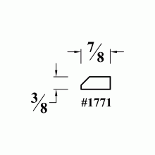 1771 Scribe Molding