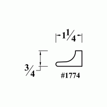 1774 Stemware Molding