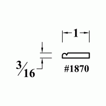 1870 Scribe Molding