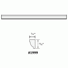 1999 Plain Egg & Dart Molding