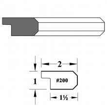 200 Under - Upper Cabinet Molding