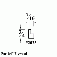 2023 Cabinet Refacing (Corner) Molding