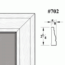 702 Wood Casing Molding