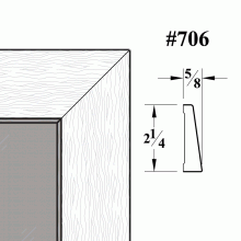 706 Wood Casing Molding