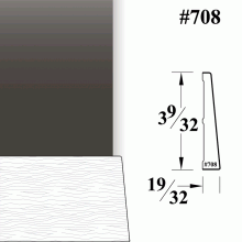 708 Baseboard Molding