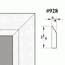 928 Wood Casing Molding