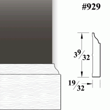 929 Baseboard Molding