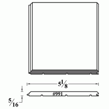 991 Tongue and Groove Wainscot