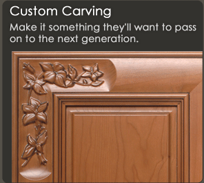 Custom Carving for Cabinet Doors