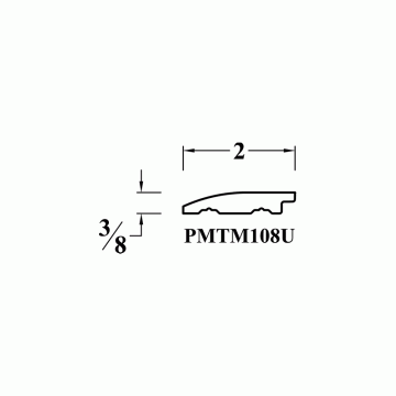 PMTM108U Flooring Transition Molding