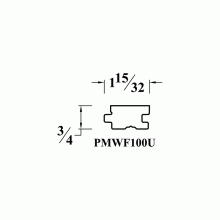 PMWF100U Wood Flooring Molding
