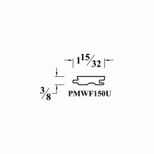 PMWF150U Wood Flooring Molding