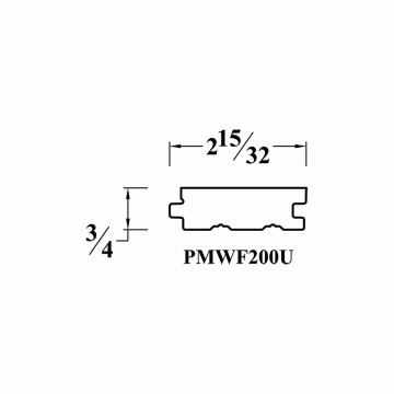 PMWF200U Wood Flooring Molding