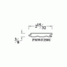 PMWF250U Wood Flooring Molding