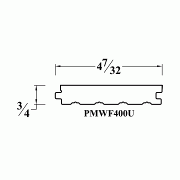 PMWF400U Wood Flooring Molding