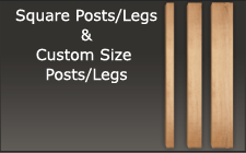 Square Post Legs