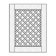 CPL200 Wood Lattice Door Drawing