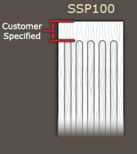 Fluted Patterns - SSP100 - Start Stop- Points