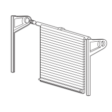 Tambour Door Track System Only for Face Frame Application