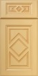 S697 Sandro Front - Routed Center Panel - Sand Glaze