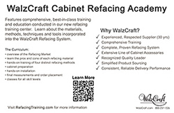 Cabinet Refacing Training - Marketing Cards Cabinet Refacing Training - Marketing Cards