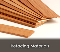 Cabinet Refacing Materials (Veneers, Plywood, Solid Wood Refacing Material)