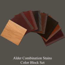 Alder Combination Stains Color Block Set 149803