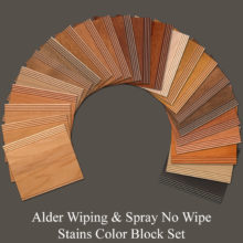 Alder Wiping & Spray No Wipe Stains Color Block Set 149803