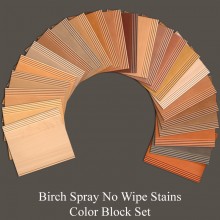 Birch Spray No Wipe Stains Color Block Set 149803