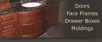 Learn more about our Curved / Radius Cabinet Doors, Face Frames, Drawer Boxes and more