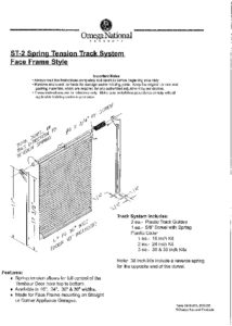 Tambour Door Track System Installation - Face Frame
