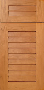 Cherry Closed Louvered Doors (S107 Canal)