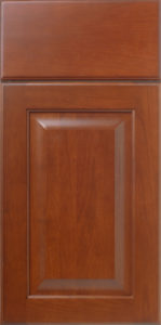 Cherry Raised Panel Cabinet Door Glen Haven S624 - WalzCraft