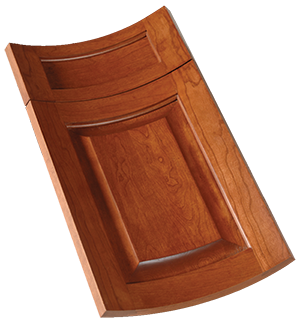 Concave Curved Cabinet Door