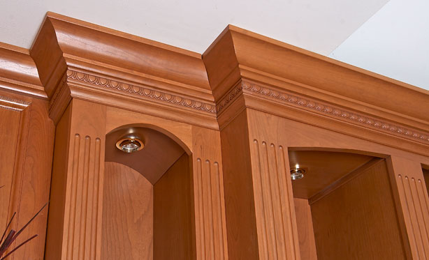 A Cut Above Woodworking - Cherry Crown Moulding-Molding