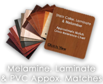 Melamine, Laminate, Edgbanding Matches