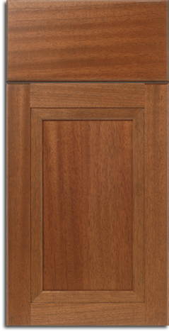 Mahogany Cabinet Doors - Craftsman Style Applied Molding Doors S647 Cross Plains - WalzCraft
