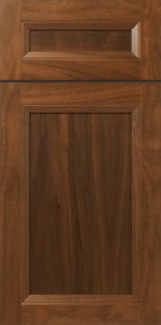 Walnut French Mitered Cabinet Door (s693) WalzCraft