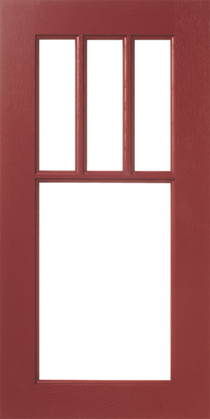 Craftsman & Mission Style Cabinet Door Frame with Mullions (Muntins) (S738) LP109 4 Lites