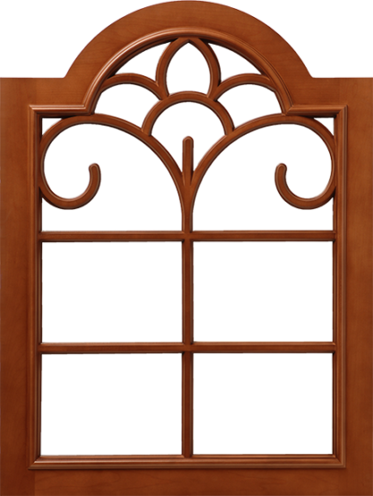 LP123 Frame and Mullion (Muntin) Cabinet Door for Glass - Maple Wood - (S750)