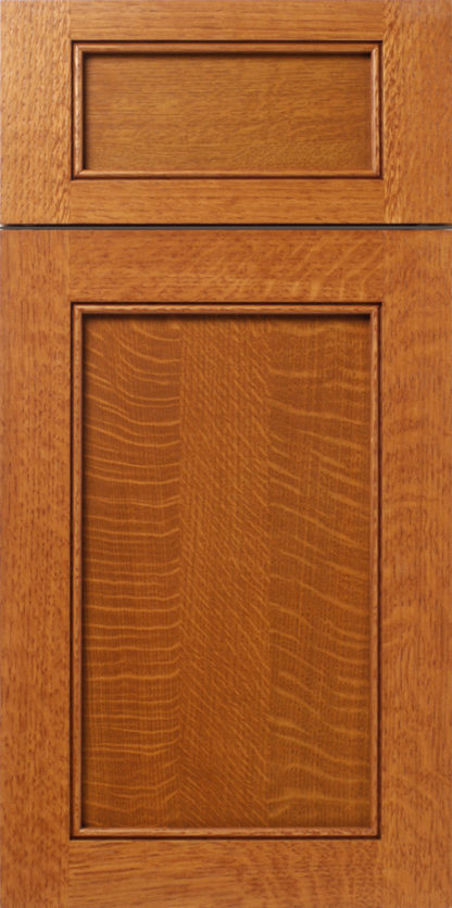 Shaker Cabinet Door with Beaded Edge - (s690) Solitude - french mitered cabinet doors walzcraft